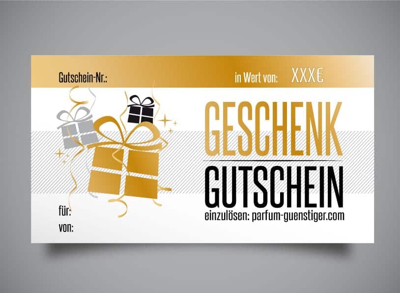 Geschenkgutschein Parfum